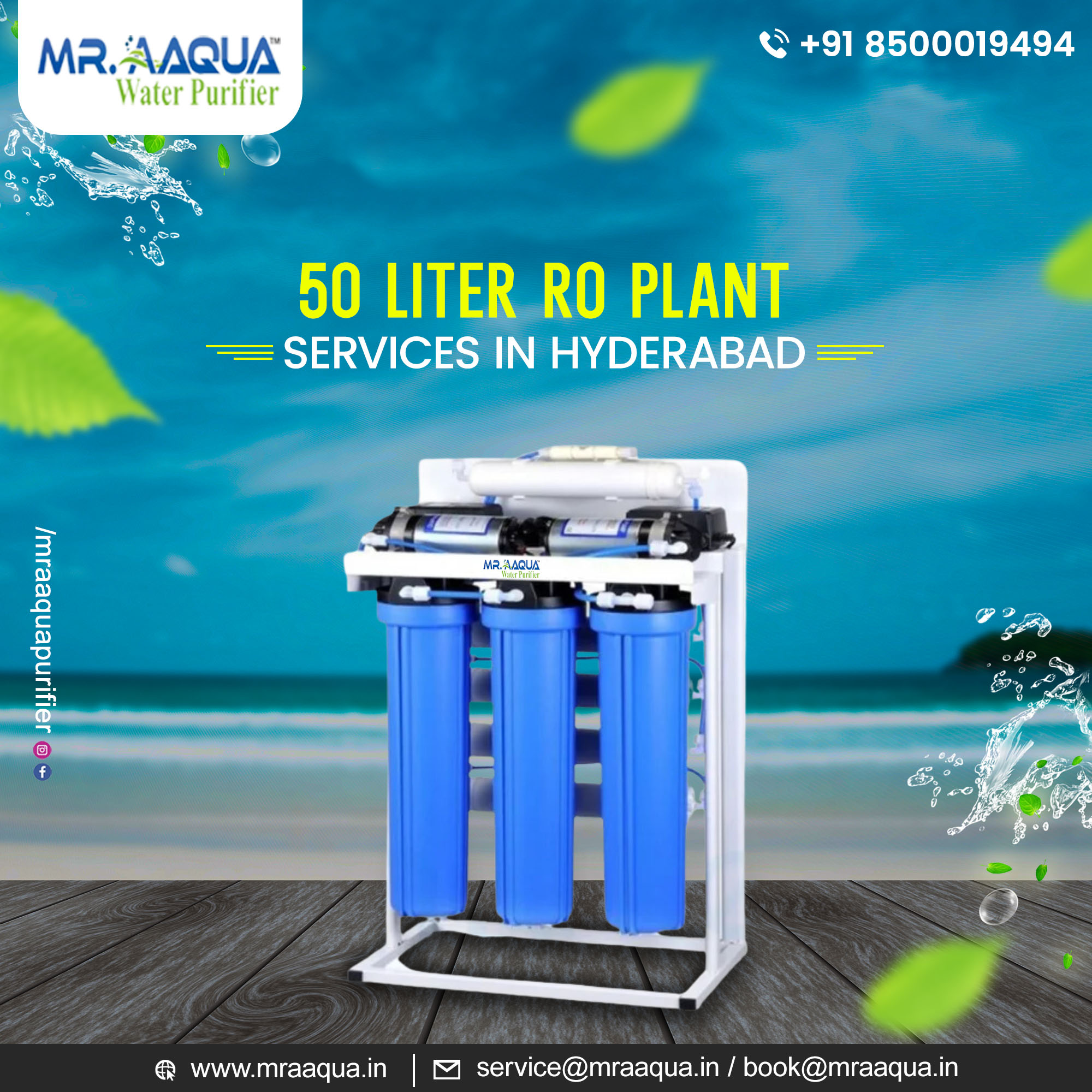 Water Purifier near me Hyderabad 8500019494