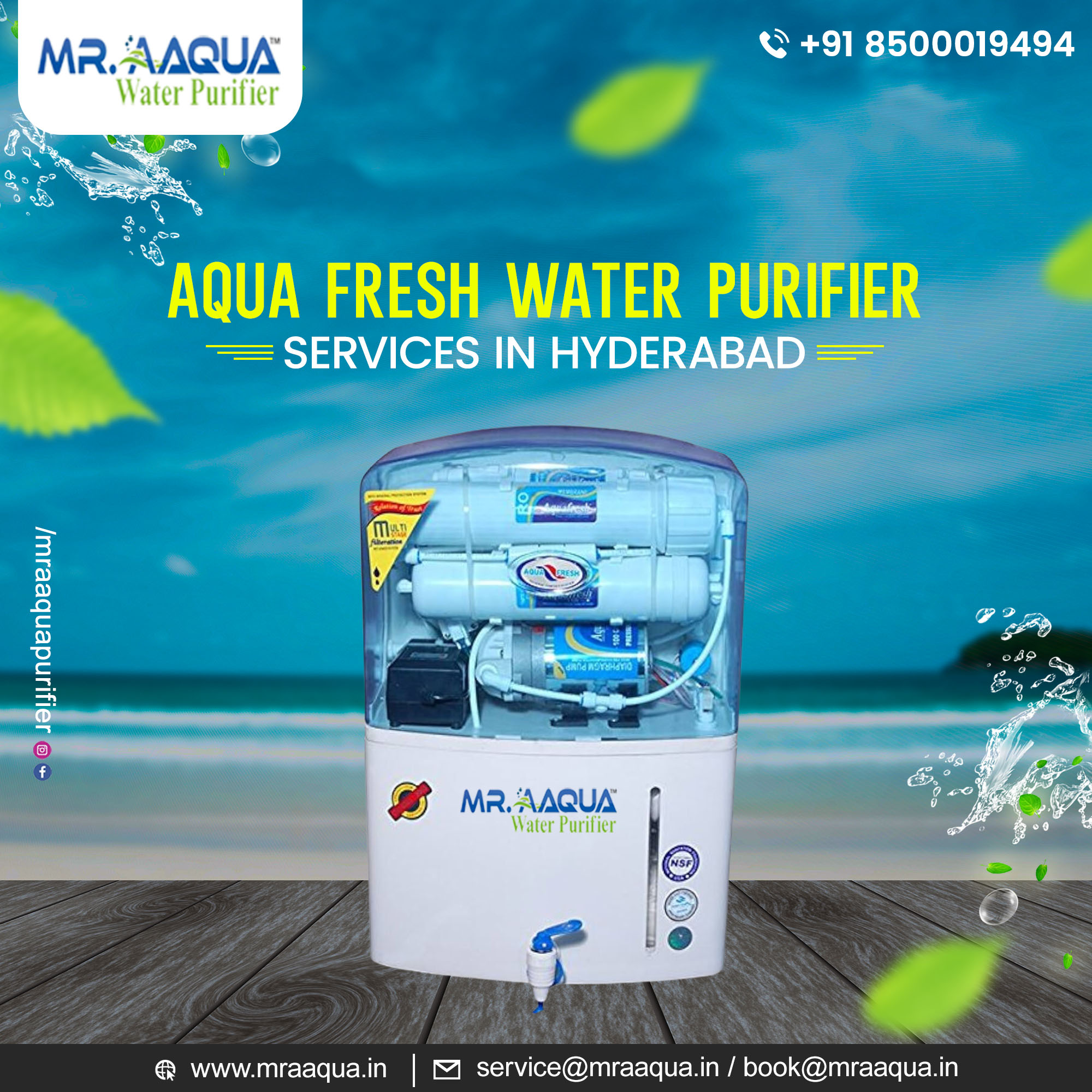 Water Purifier near me Hyderabad 8500019494