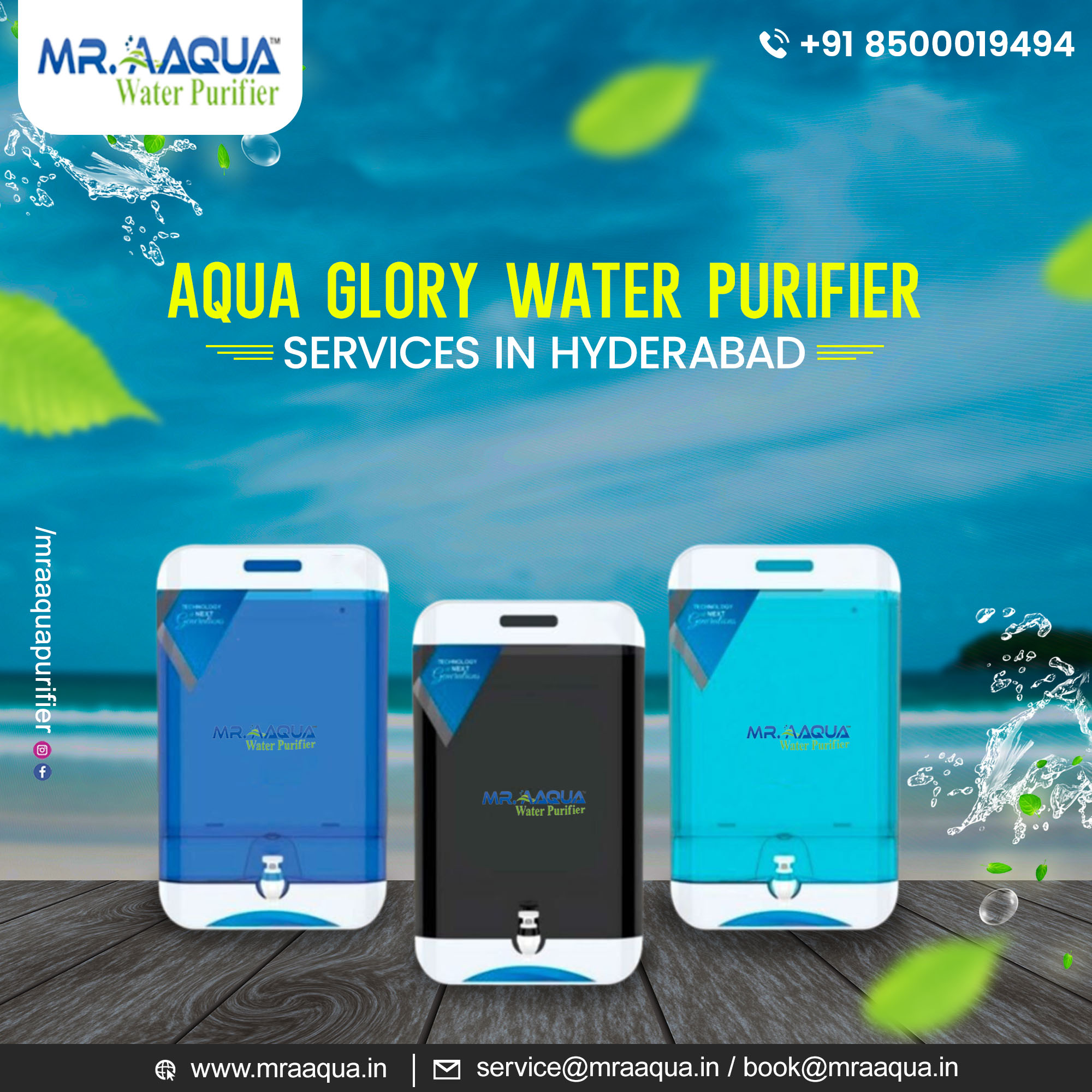 Water Purifier near me Hyderabad 8500019494