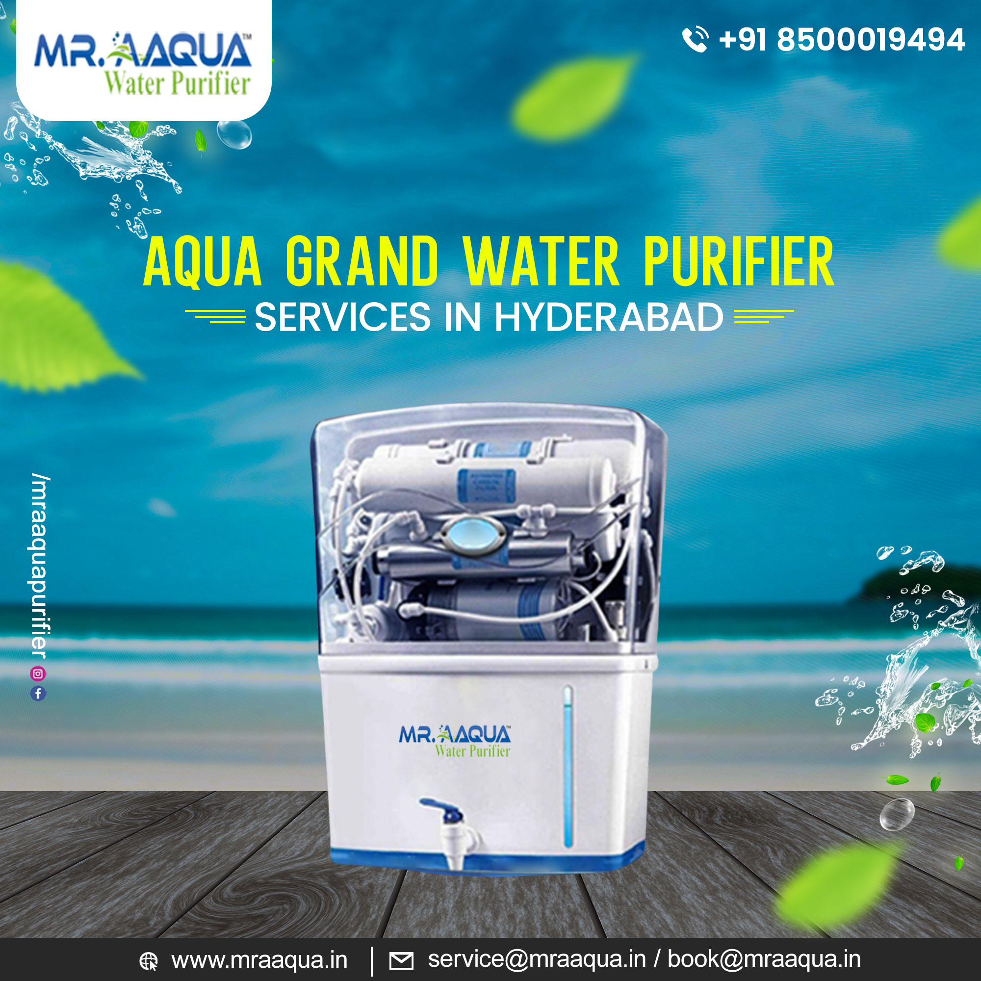 Water Purifier near me Hyderabad 8500019494