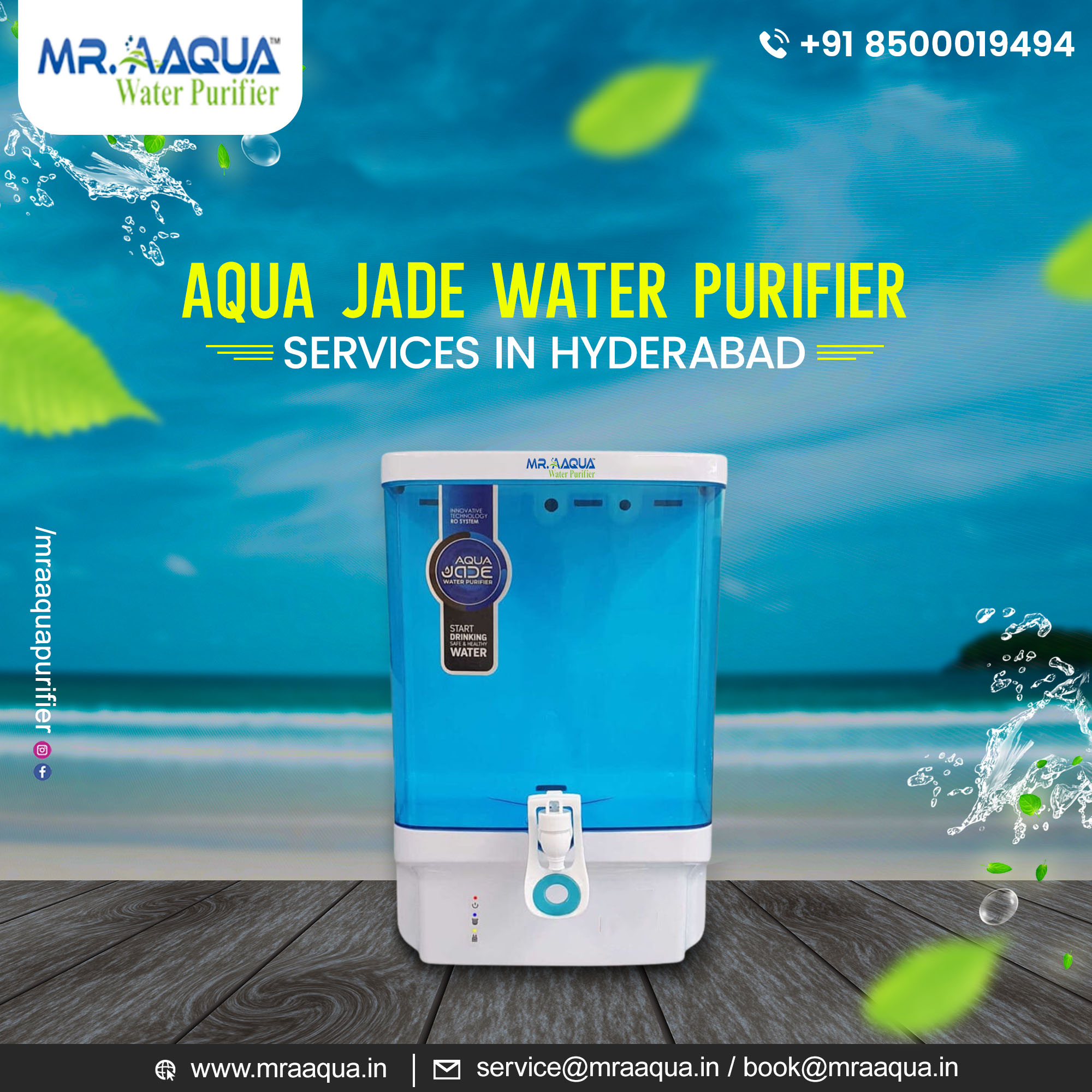 Water Purifier near me Hyderabad 8500019494