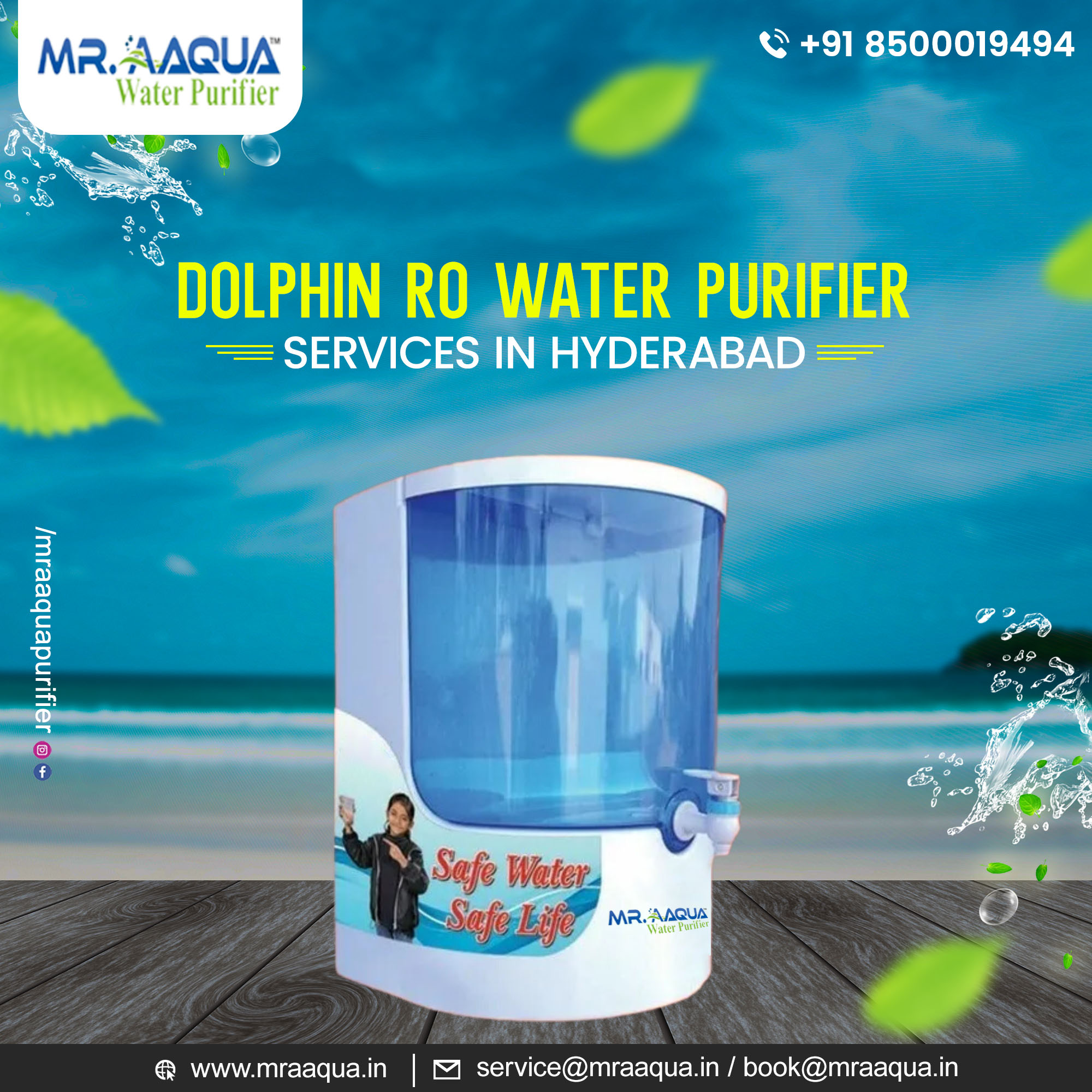 Water Purifier near me Hyderabad 8500019494