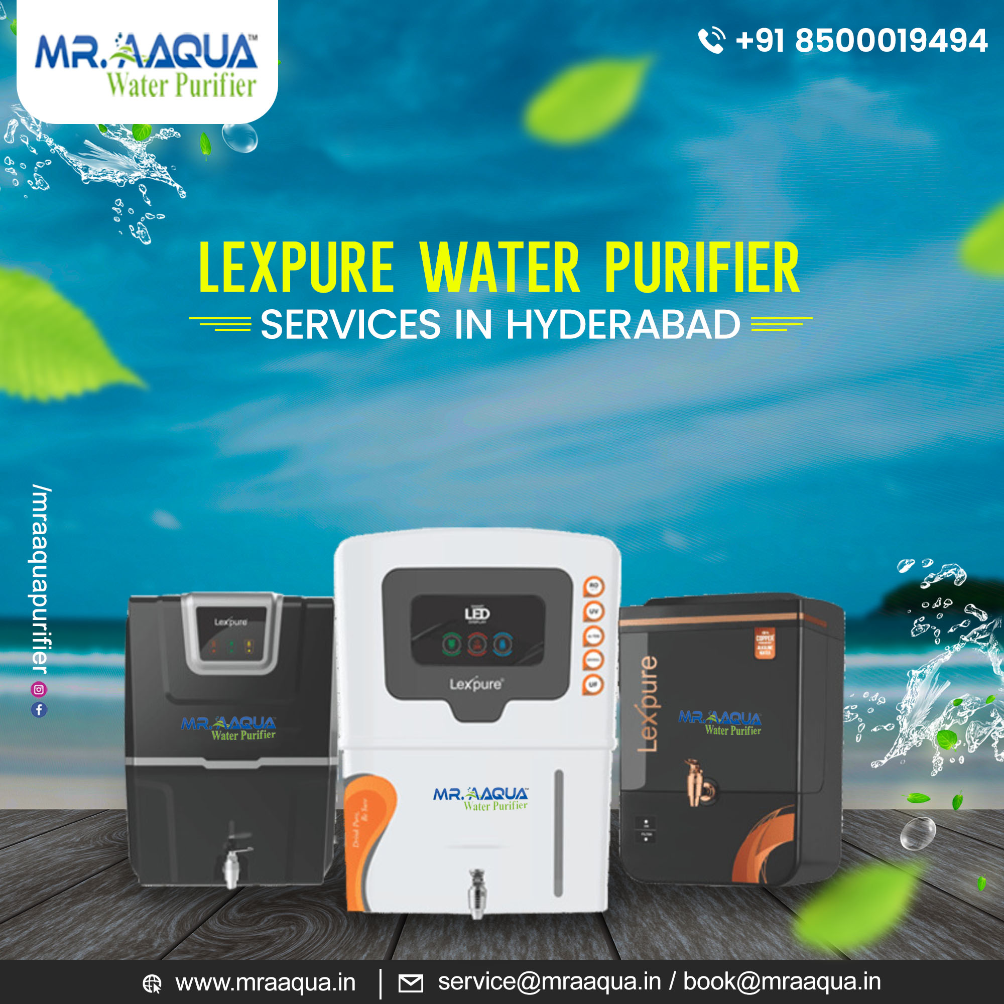 Water Purifier near me Hyderabad 8500019494