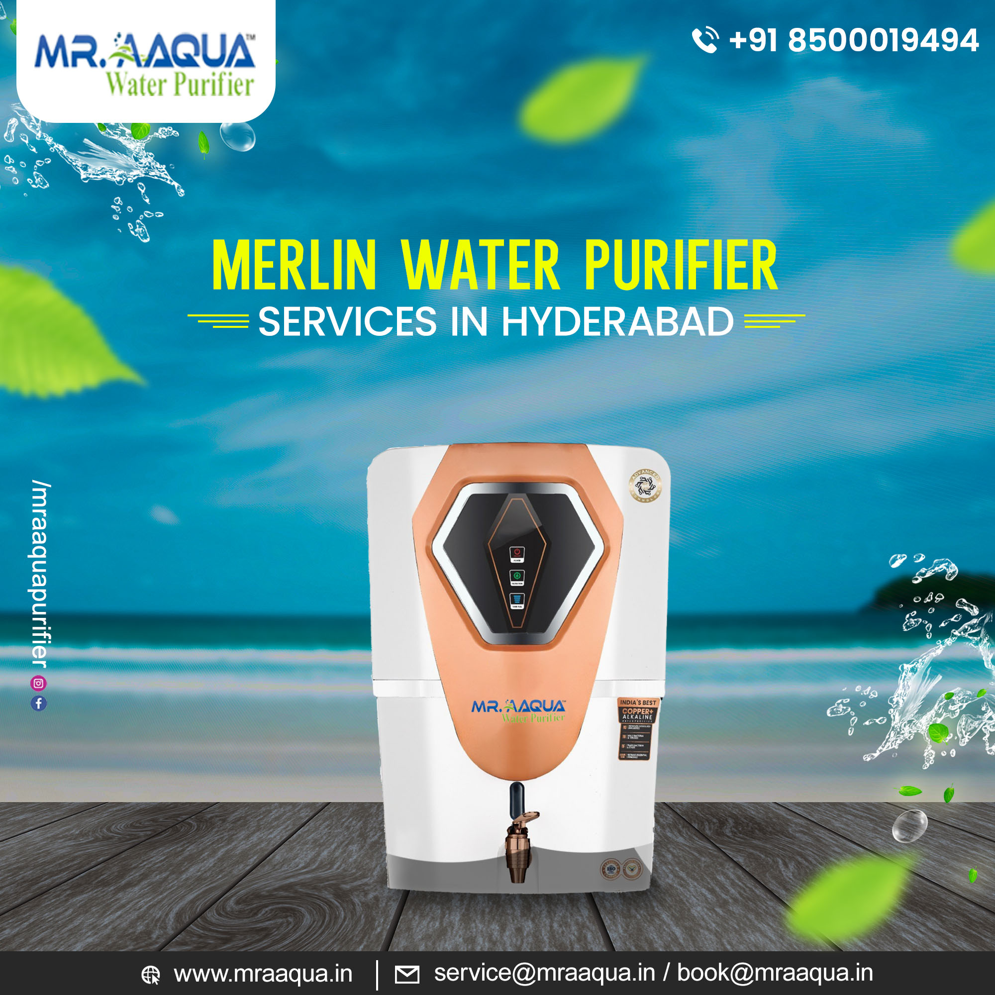 Water Purifier near me Hyderabad 8500019494