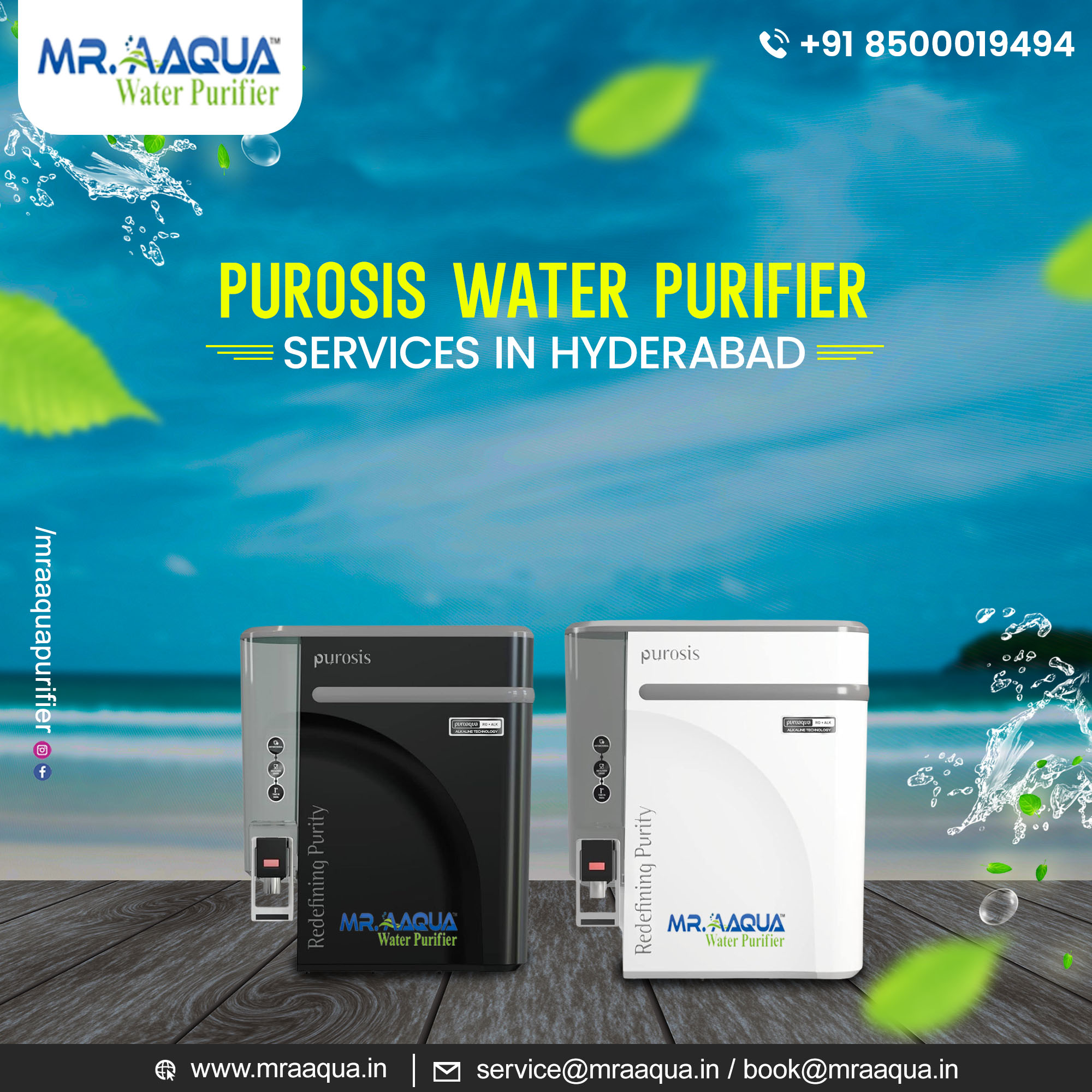 Water Purifier near me Hyderabad 8500019494