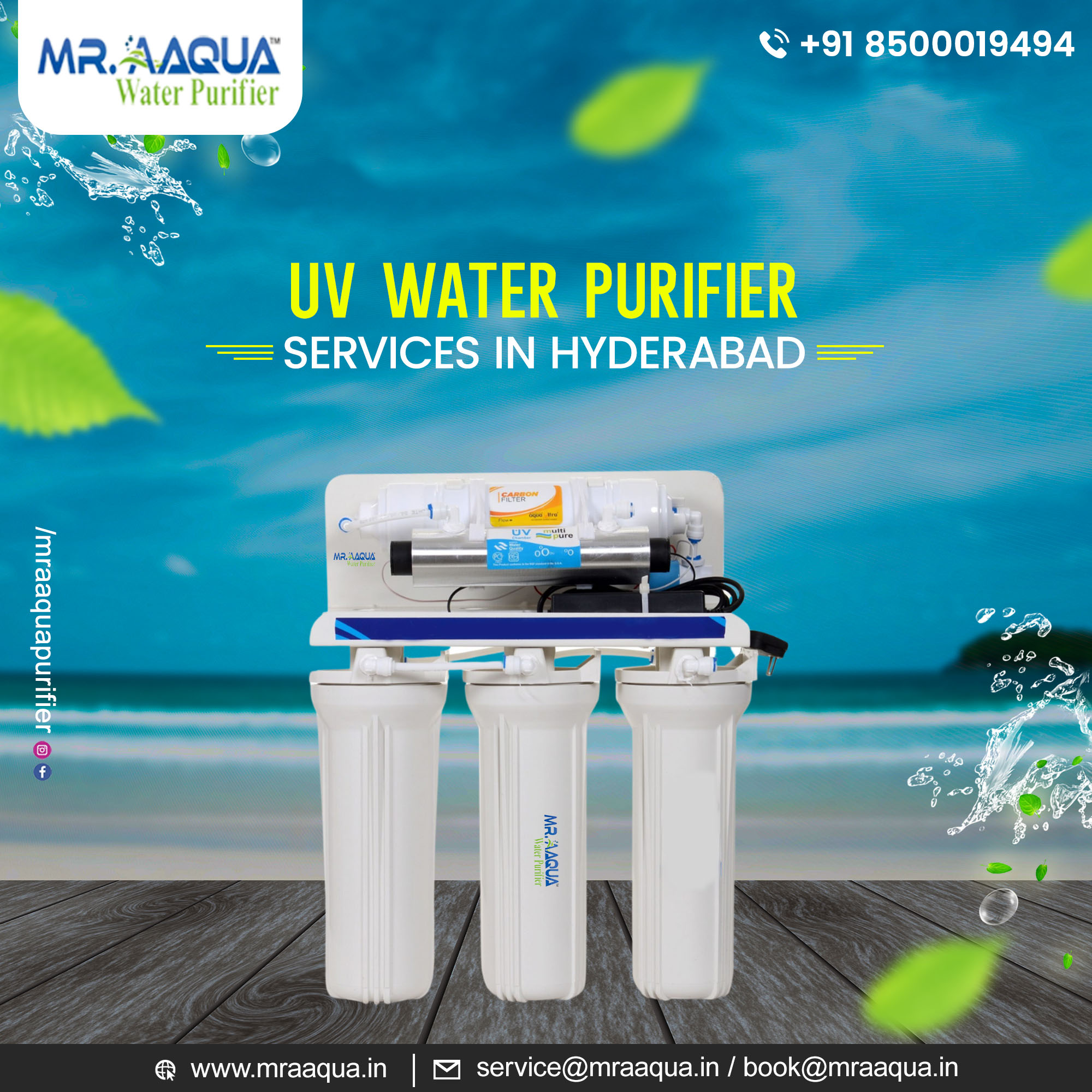 Water Purifier near me Hyderabad 8500019494